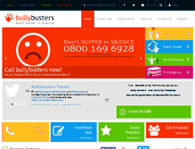 Tablet Screenshot of bullybusters.org.uk
